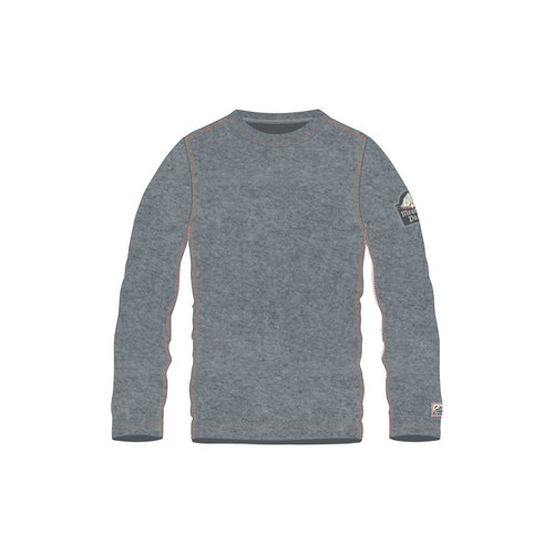 ALP-N-ROCK ALP-N-ROCK ALPINE TOURING MEN'S CREW SHIRT (19/20) HEATHER BLACK ALP-N-ROCK ALP-N-ROCK ALPINE TOURING MEN'S CREW SHIRT (19/20) HEATHER BLACK