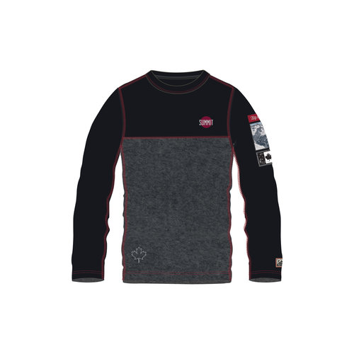 ALP-N-ROCK ALP-N-ROCK BLACKCOMB MEN'S CREW SHIRT (19/20) BLACK ALP-N-ROCK ALP-N-ROCK BLACKCOMB MEN'S CREW SHIRT (19/20) BLACK