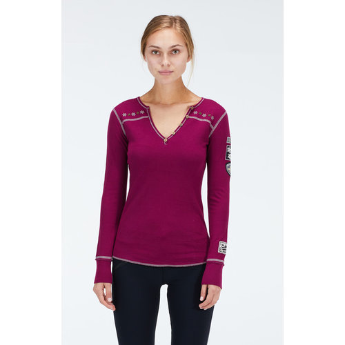 ALP-N-ROCK ALP-N-ROCK EDELLUXE II HENLEY SHIRT (19/20) SANGRIA ALP-N-ROCK ALP-N-ROCK EDELLUXE II HENLEY SHIRT (19/20) SANGRIA