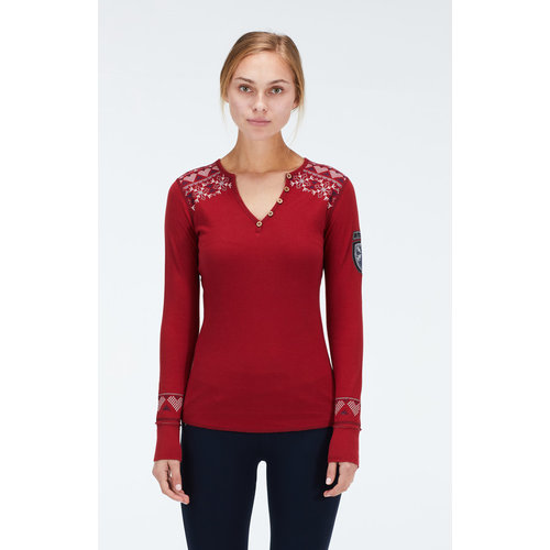 ALP-N-ROCK ALP-N-ROCK FAIR ISLE HENLEY SHIRT (19/20) GARNET ALP-N-ROCK ALP-N-ROCK FAIR ISLE HENLEY SHIRT (19/20) GARNET