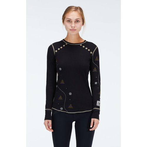 ALP-N-ROCK ALP-N-ROCK FRESH TRACKS CREW SHIRT (19/20) BLACK ALP-N-ROCK ALP-N-ROCK FRESH TRACKS CREW SHIRT (19/20) BLACK