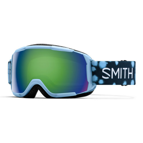 SMITH SMITH GROM (19/20) SMOKEY BLUE DOTS-GREEN SOL-X MIRROR SMITH SMITH GROM (19/20) SMOKEY BLUE DOTS-GREEN SOL-X MIRROR