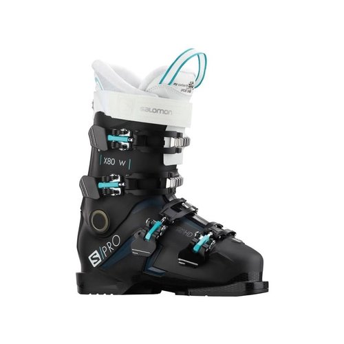SALOMON SALOMON S/PRO X80 W CS (19/20) BLACK/WH/PETRO SALOMON SALOMON S/PRO X80 W CS (19/20) BLACK/WH/PETRO