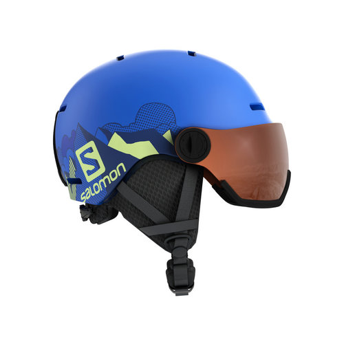 SALOMON SALOMON GROM VISOR POP BLUE MAT/UNIVER (19/20) SALOMON SALOMON GROM VISOR POP BLUE MAT/UNIVER (19/20)