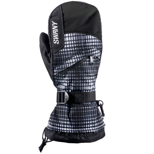 Swany SWANY X-OVER MITT WOMENS (19/20) BW/BK *Final Sale* Swany SWANY X-OVER MITT WOMENS (19/20) BW/BK *Final Sale*