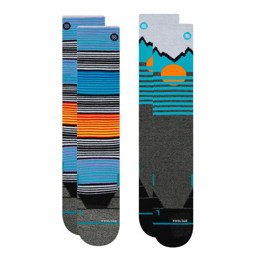 STANCE STANCE MENS MOUNTAIN 2 PACK (19/20) MULTI-MUL STANCE STANCE MENS MOUNTAIN 2 PACK (19/20) MULTI-MUL