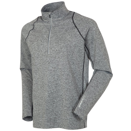 SUNICE SUNICE TOBEY LIGHTWEIGHT HALF ZIP PULLOVER (19/20) CHARCOAL MELANGE/BLACK-8502M SUNICE SUNICE TOBEY LIGHTWEIGHT HALF ZIP PULLOVER (19/20) CHARCOAL MELANGE/BLACK-8502M