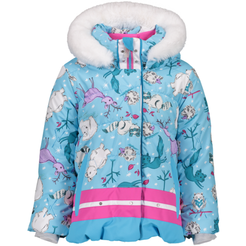OBERMEYER OBERMEYER BUNNY JACKET WILD WINTER-51056 WITH SNOVERALL PANT BERRIED TREASUR-55028 (19/20) OBERMEYER OBERMEYER BUNNY JACKET WILD WINTER-51056 WITH SNOVERALL PANT BERRIED TREASUR-55028 (19/20)