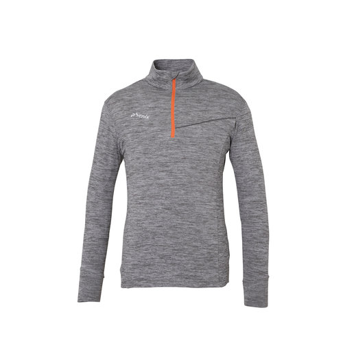 PHENIX PHENIX FROST 1/2 ZIP TEE (19/20) HEGR PHENIX PHENIX FROST 1/2 ZIP TEE (19/20) HEGR