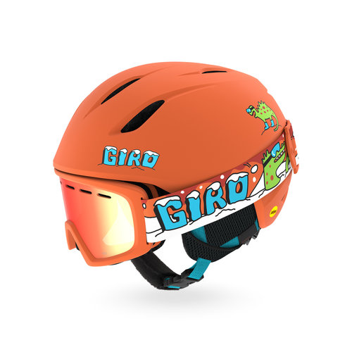 GIRO GIRO LAUNCH CP (19/20) MAT DEEP ORANGE DINO GIRO GIRO LAUNCH CP (19/20) MAT DEEP ORANGE DINO