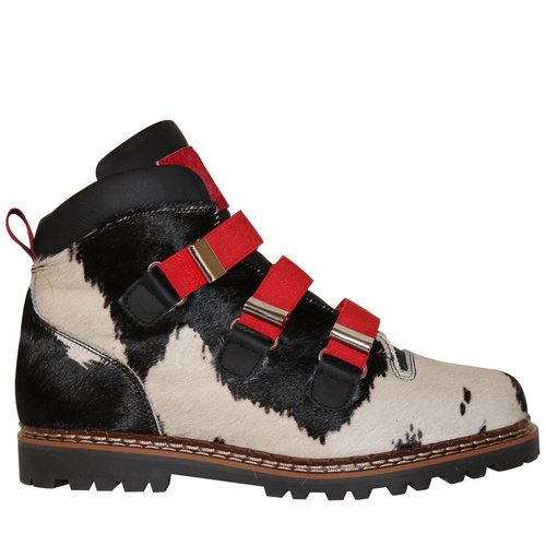 AMMANN AMMANN LAVIN 2 (19/20) BLACK/WHITE PDV RED STRAPS AMMANN AMMANN LAVIN 2 (19/20) BLACK/WHITE PDV RED STRAPS