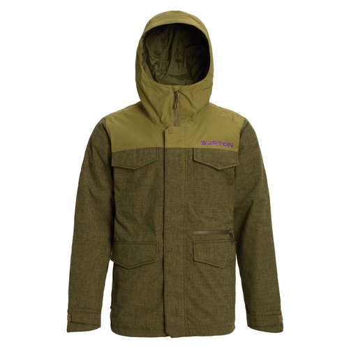 BURTON BURTON MEN'S COVERT JACKET (19/20) KEEF HEATHER / MARTINI OLIVE-300 BURTON BURTON MEN'S COVERT JACKET (19/20) KEEF HEATHER / MARTINI OLIVE-300