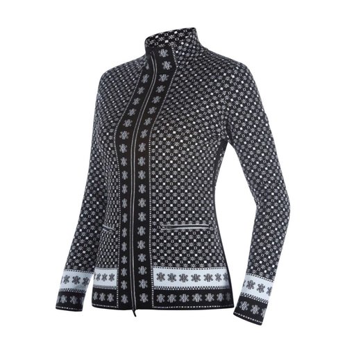 NEWLAND NEWLAND MILADY LADY FULL ZIP (19/20) BLACK/WHITE-0108 NEWLAND NEWLAND MILADY LADY FULL ZIP (19/20) BLACK/WHITE-0108