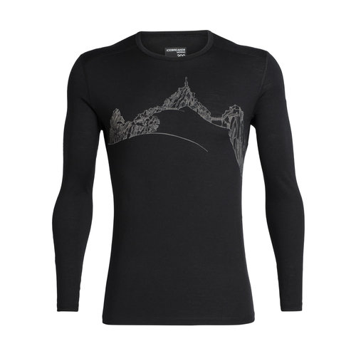 ICEBREAKER ICEBREAKER MENS 200 OASIS LS CREWE AIGUILLE DU MIDI (19/20) BLACK-1 ICEBREAKER ICEBREAKER MENS 200 OASIS LS CREWE AIGUILLE DU MIDI (19/20) BLACK-1