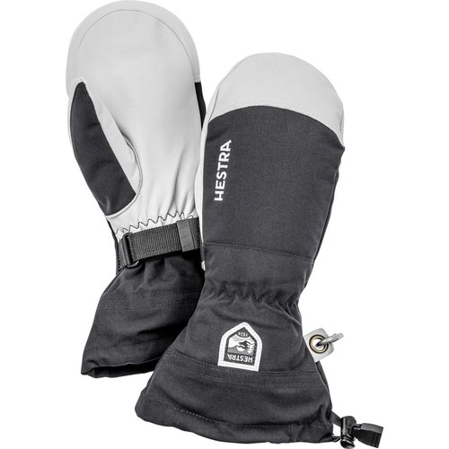 HESTRA Hestra Army Leather Heli Ski - Mitt (20/21) Black-100 HESTRA Hestra Army Leather Heli Ski - Mitt (20/21) Black-100