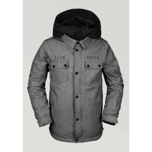 VOLCOM VOLCOM NEOLITHIC INS JACKET (19/20) HEATHER GREY-HGR VOLCOM VOLCOM NEOLITHIC INS JACKET (19/20) HEATHER GREY-HGR