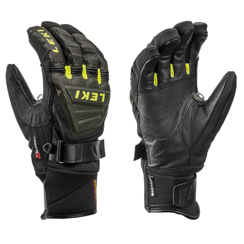 Leki Leki Race Coach C-Tech S (20/21) Black/Ice Lemon *Final Sale* Leki Leki Race Coach C-Tech S (20/21) Black/Ice Lemon *Final Sale*