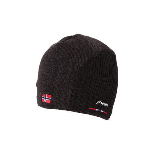 PHENIX PHENIX NORWAY ALPINE TEAM WATCH CAP W/BADGES (19/20) BK PHENIX PHENIX NORWAY ALPINE TEAM WATCH CAP W/BADGES (19/20) BK