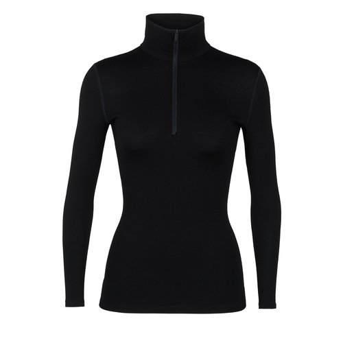 ICEBREAKER ICEBREAKER WMNS 260 TECH LS HALF ZIP (19/20) BLACK-1 ICEBREAKER ICEBREAKER WMNS 260 TECH LS HALF ZIP (19/20) BLACK-1