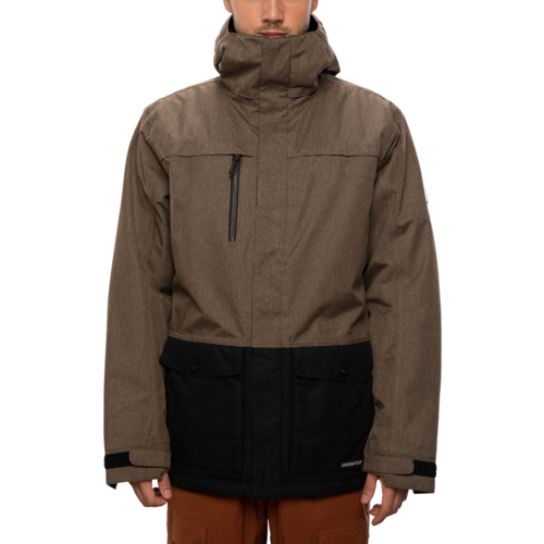 686 686 Men's Anthem Insulated Jacket (20/21) TOBACCO MELANGE CLRBLK-TBCO *Final Sale* 686 686 Men's Anthem Insulated Jacket (20/21) TOBACCO MELANGE CLRBLK-TBCO *Final Sale*