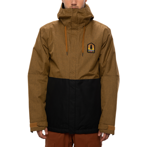 686 686 Men's Foundation Insulated Jacket (20/21) GOLDN BROWN MLNG CLRBLK-GLDB 686 686 Men's Foundation Insulated Jacket (20/21) GOLDN BROWN MLNG CLRBLK-GLDB