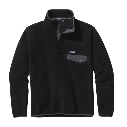 PATAGONIA Patagonia M'S Lw Synch Snap-T P/O (20/21) Black W/Forge Grey-Bfo PATAGONIA Patagonia M'S Lw Synch Snap-T P/O (20/21) Black W/Forge Grey-Bfo