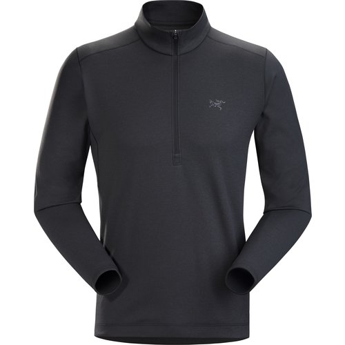 ARCTERYX Arc'Teryx Motus Ar Zip Neck Ls Mens (20/21) Black Heather ARCTERYX Arc'Teryx Motus Ar Zip Neck Ls Mens (20/21) Black Heather