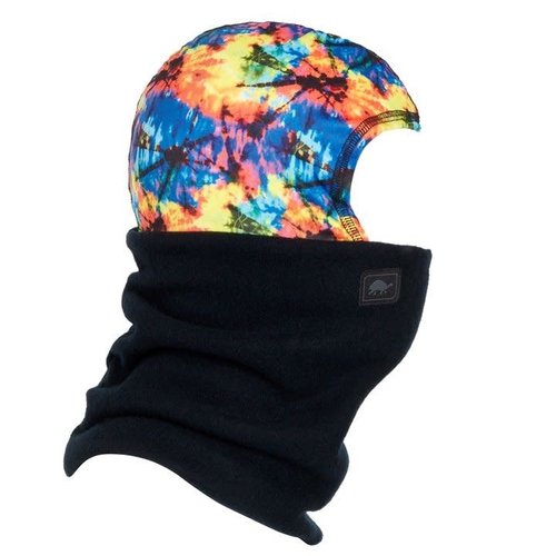 TURTLE FUR Turtle Fur Youth Original Turtle Fur®® Fleece Shellaclava® With Print Comfort Shell™ Hood - Print (20/21) Classic Tie Dye OS *Final Sale* TURTLE FUR Turtle Fur Youth Original Turtle Fur®® Fleece Shellaclava® With Print Comfort Shell™ Hood - Print (20/21) Classic Tie Dye OS *Final Sale*