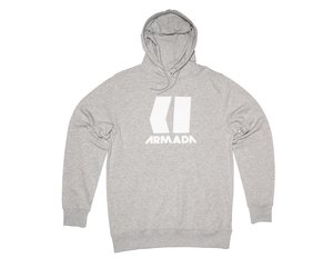 armada icon hoodie white