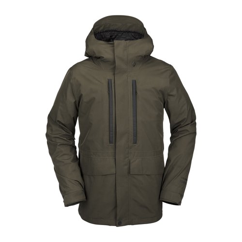 VOLCOM Volcom Ten Ins Gore-Tex Jacket (20/21) Black Military-Bml VOLCOM Volcom Ten Ins Gore-Tex Jacket (20/21) Black Military-Bml