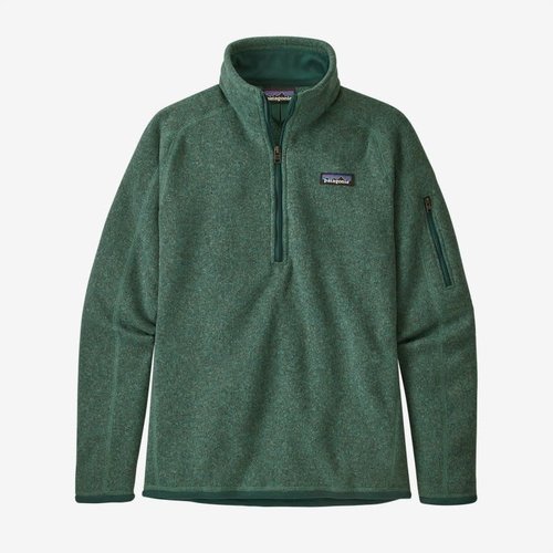 Patagonia Patagonia W'S Better Sweater 1/4 Zip (20/21) Regen Green-Regg *Final Sale* Patagonia Patagonia W'S Better Sweater 1/4 Zip (20/21) Regen Green-Regg *Final Sale*