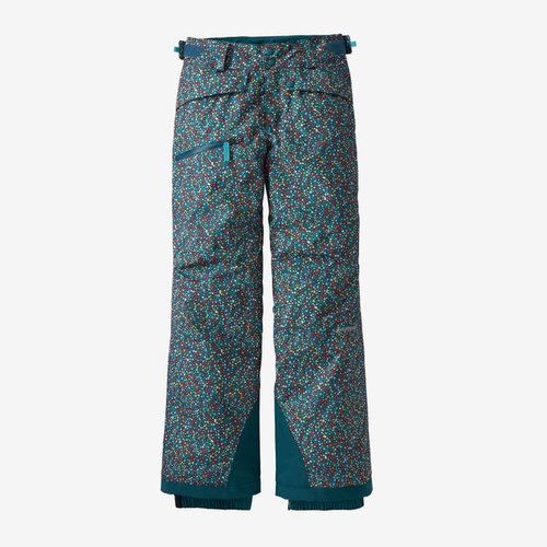 PATAGONIA Patagonia Girls' Snowbelle Pants (20/21) Barn Dance Multi: Crater Blue-Bmcb PATAGONIA Patagonia Girls' Snowbelle Pants (20/21) Barn Dance Multi: Crater Blue-Bmcb