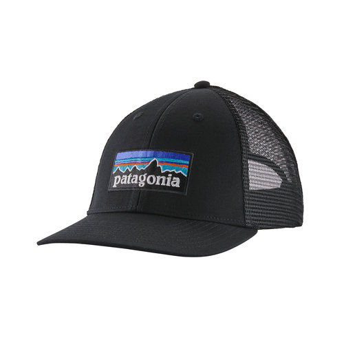 PATAGONIA Patagonia P-6 Logo Lopro Trucker Hat (20/21) Black-Blk PATAGONIA Patagonia P-6 Logo Lopro Trucker Hat (20/21) Black-Blk