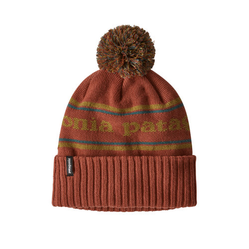 PATAGONIA Patagonia Powder Town Beanie (20/21) Park Stripe Knit: Spanish Red-Pssr PATAGONIA Patagonia Powder Town Beanie (20/21) Park Stripe Knit: Spanish Red-Pssr