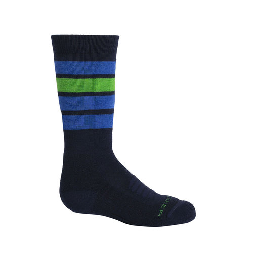 ICEBREAKER Icebreaker Kids Ski Medium Otc Stripe (20/21) Midnight Navy-423 ICEBREAKER Icebreaker Kids Ski Medium Otc Stripe (20/21) Midnight Navy-423