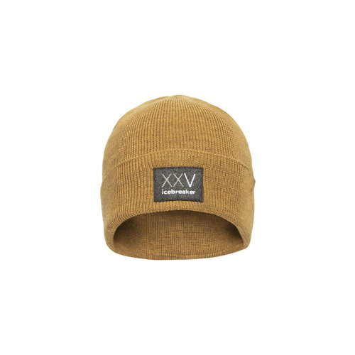 ICEBREAKER Icebreaker Unisex Icebreaker Anniversary Patch Beanie (20/21) Saffron Hthr-702 OS ICEBREAKER Icebreaker Unisex Icebreaker Anniversary Patch Beanie (20/21) Saffron Hthr-702 OS