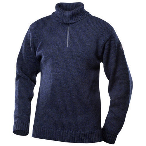 DEVOLD Devold Nansen Sweater Zip Neck (20/21) Dark Blue Melange DEVOLD Devold Nansen Sweater Zip Neck (20/21) Dark Blue Melange