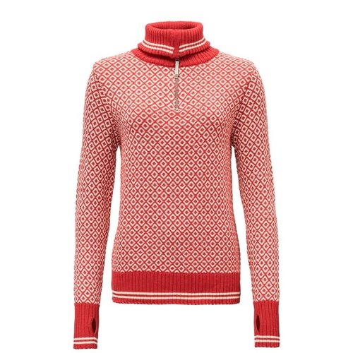 DEVOLD Devold Slogen Woman Zip Neck (20/21) Chilli DEVOLD Devold Slogen Woman Zip Neck (20/21) Chilli