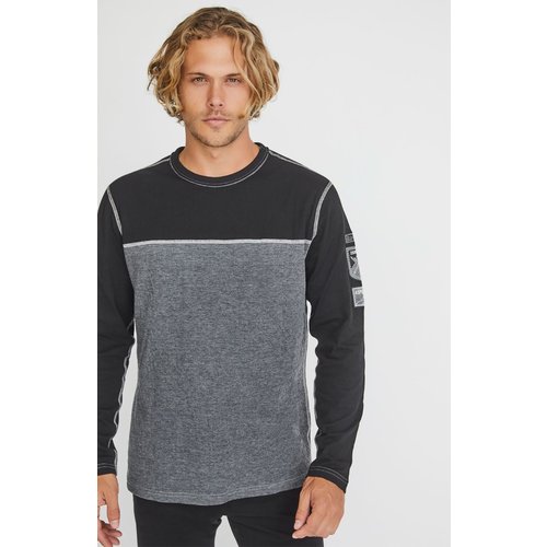 ALP-N-ROCK Alp-N-Rock Ski Patch Crew Shirt (20/21) Black-Blk ALP-N-ROCK Alp-N-Rock Ski Patch Crew Shirt (20/21) Black-Blk