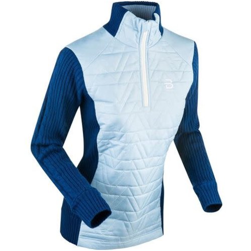 DAEHLIE Daehlie Half Zip Comfy Wmn (20/21) Cashmere Blue-23515 DAEHLIE Daehlie Half Zip Comfy Wmn (20/21) Cashmere Blue-23515