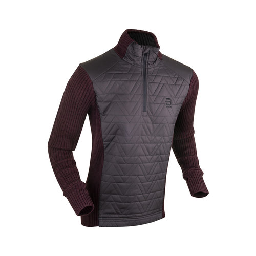 DAEHLIE Daehlie Half Zip Comfy (20/21) Fig Melange-93510 DAEHLIE Daehlie Half Zip Comfy (20/21) Fig Melange-93510