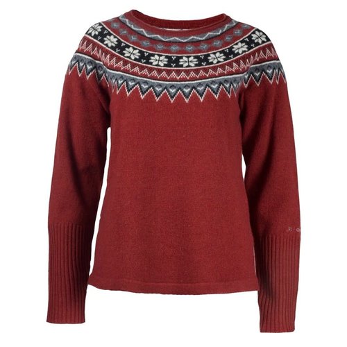 SKHOOP SKHOOP SCANDINAVIAN SWEATER DK RED (19/20) SKHOOP SKHOOP SCANDINAVIAN SWEATER DK RED (19/20)