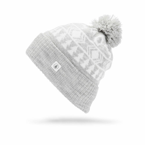 Volcom VOLCOM ARGENTA BEANIE HEATHER GREY-HGR (035) O/S *Final Sale* Volcom VOLCOM ARGENTA BEANIE HEATHER GREY-HGR (035) O/S *Final Sale*