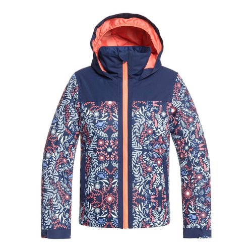 ROXY ROXY DELSKI GIRL JKT (19/20) AMPARO FLOWERS-BTE7 ROXY ROXY DELSKI GIRL JKT (19/20) AMPARO FLOWERS-BTE7