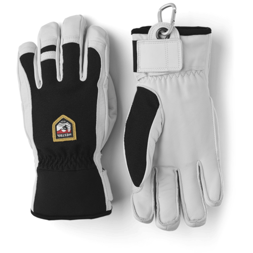 HESTRA Hestra Army Leather Patrol - 5 Finger (20/21) Black-100 HESTRA Hestra Army Leather Patrol - 5 Finger (20/21) Black-100