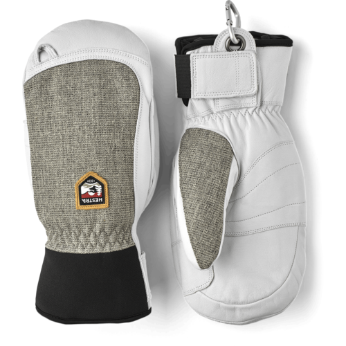 HESTRA Hestra Army Leather Patrol - Mitt (20/21) Light Grey-320 HESTRA Hestra Army Leather Patrol - Mitt (20/21) Light Grey-320