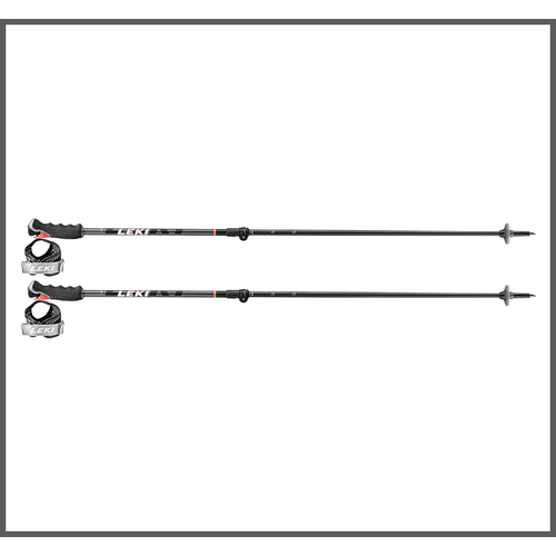 LEKI Leki Peak Vario 3D (20/21) Black/Orange LEKI Leki Peak Vario 3D (20/21) Black/Orange