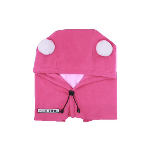 MDXONE Mdxone Balaclava (Over Helmet ) - Pink (With Pompoms) MDXONE Mdxone Balaclava (Over Helmet ) - Pink (With Pompoms)