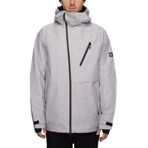 686 686 Glcr Men's Hydra Thermagraph Jacket (21/22) White Heather-Wht 686 686 Glcr Men's Hydra Thermagraph Jacket (21/22) White Heather-Wht