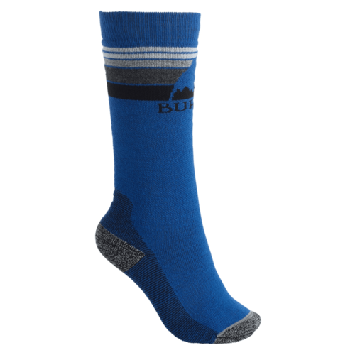 Burton Burton Kids' Emblem Midweight Sock (21/22) Classic Blue-400 Burton Burton Kids' Emblem Midweight Sock (21/22) Classic Blue-400